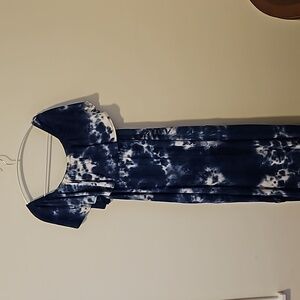 Off the shoulder maxi dress